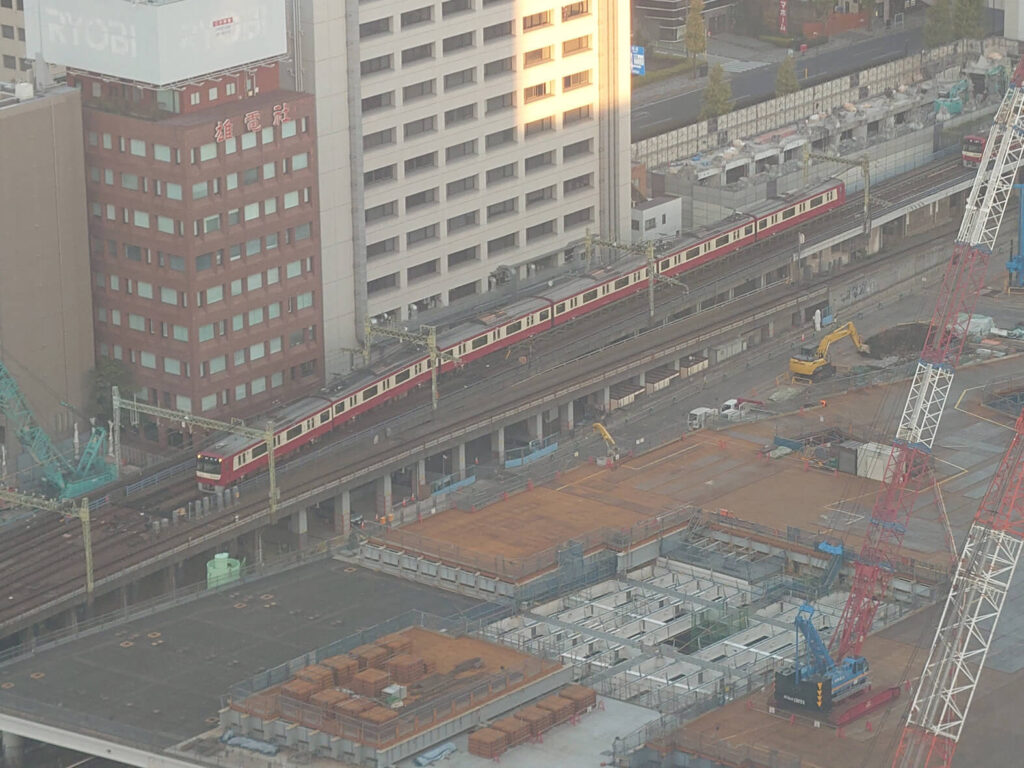 京急の車両の写真