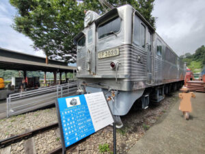 EF30の車両が展示してある写真