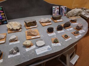 鉱石の展示の写真
