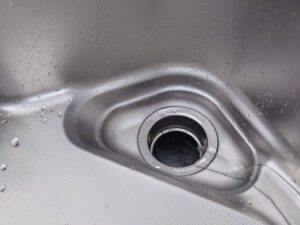 ディスポーザの投入口の写真