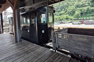 テキ６とト６８の展示車両の写真