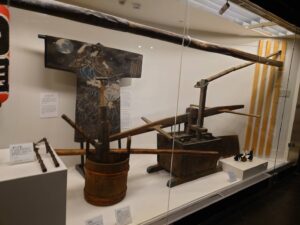 昔消火活動に使用されていた火消道具の写真