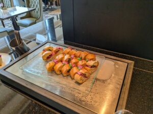 アフタヌーンティーのセイボリーの写真