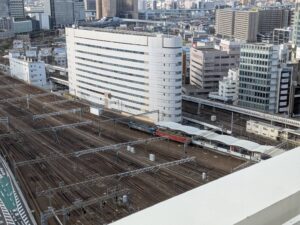 桃太郎とレッドサンダーが連結している写真