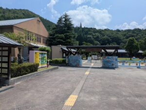 チルドレンズミュージアムの入り口の写真